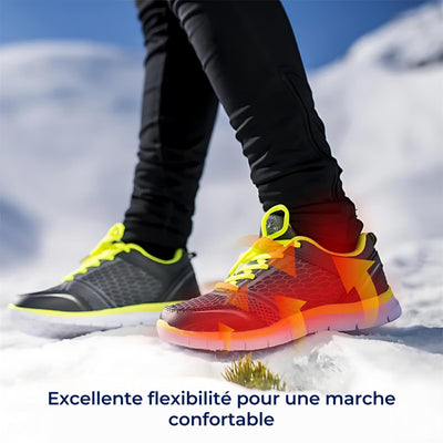 ThermoSemelles | Semelles Chauffantes Réglables avec Contrôle de Température - Pour Temps Froid et Pieds Froids