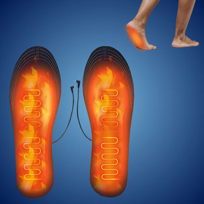 ThermoSemelles | Semelles Chauffantes Réglables avec Contrôle de Température - Pour Temps Froid et Pieds Froids